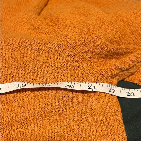 Zara Women's Orange Crewneck Top - Picture 4 of 6